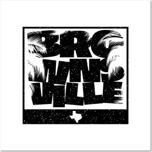 Brownsville Texas Graphic Posters and Art